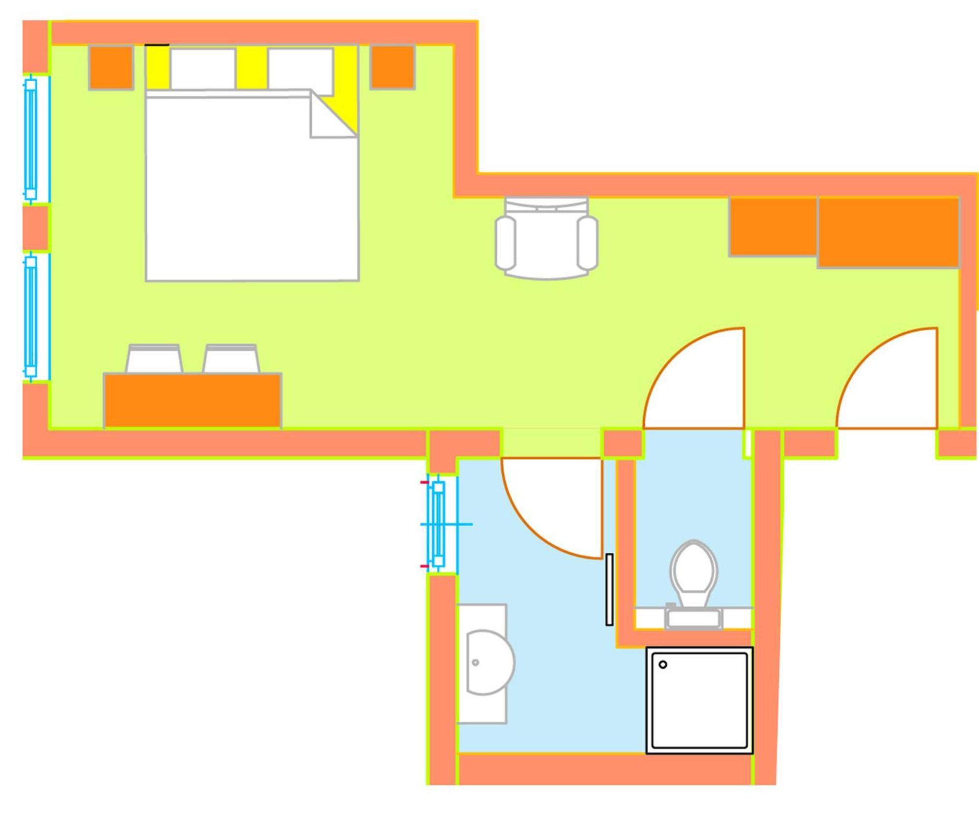 Bed and Breakfast Haus Ofner am Kreischberg Sankt Georgen ob Murau Zimmer foto